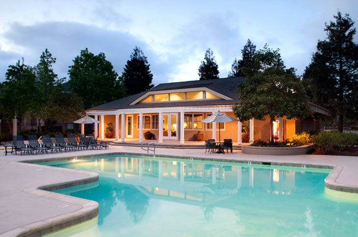 Creekside Clubhouse Pool Area